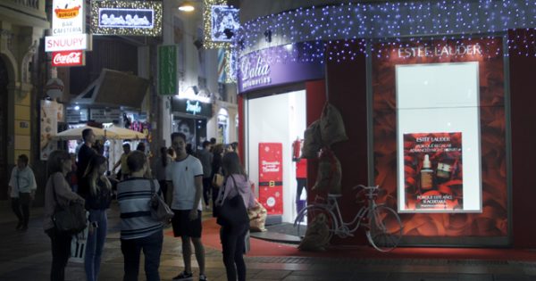 campaña comercial de Navidad
