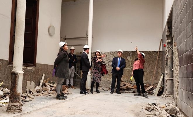 oficinas del Instituto Insular del Patrimonio Mundial