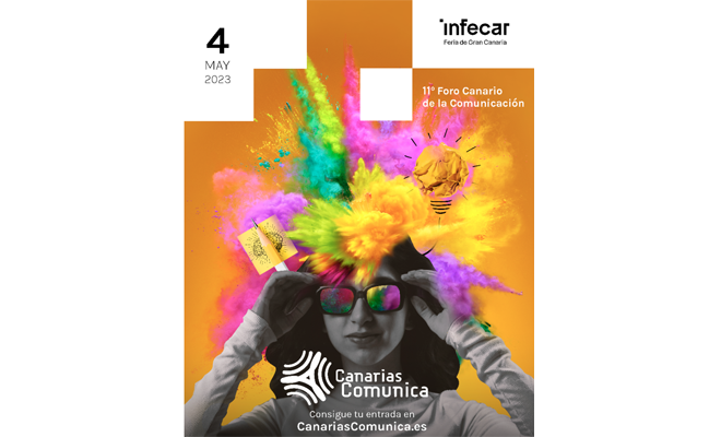 Las redes sociales, la interacción desde las plataformas digitales y una nueva manera de comunicar, de llegar al público y transmitir marca en la era 5.0 serán algunos de los temas centrales del Foro Canario de Comunicación, Canarias Comunica 2023, que ahondará en los nuevos formatos y lenguajes actuales y estrategias de marketing en un mercado que se desarrolla con los teléfonos móviles como principales aliados, y con la inmediatez y la creatividad como factores claves del éxito. Se celebrará el próximo día 4 de mayo, en Infecar, a partir de las 16.30 horas, y profundizará en la transformación de la comunicación y la creatividad, en los nuevos formatos publicitarios de la era 5.0 y en los perfiles profesionales y de consumo, marcados por el ritmo que marcan las redes sociales y las plataformas digitales que han dado un giro de 180 grados al marketing tradicional.